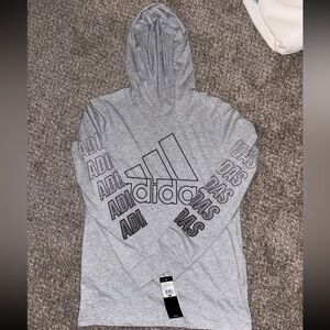 Hooded Adidas Long Sleeve